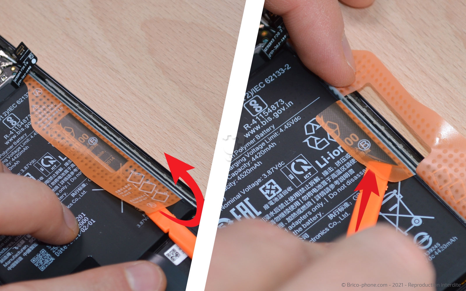 Comment changer le bloc écran sur Poco F3 photo 3