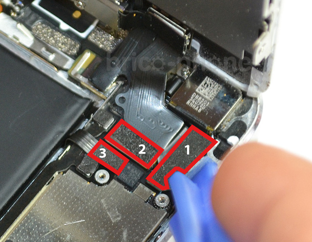 Changement du vibreur  sur iPhone 5 photo 1