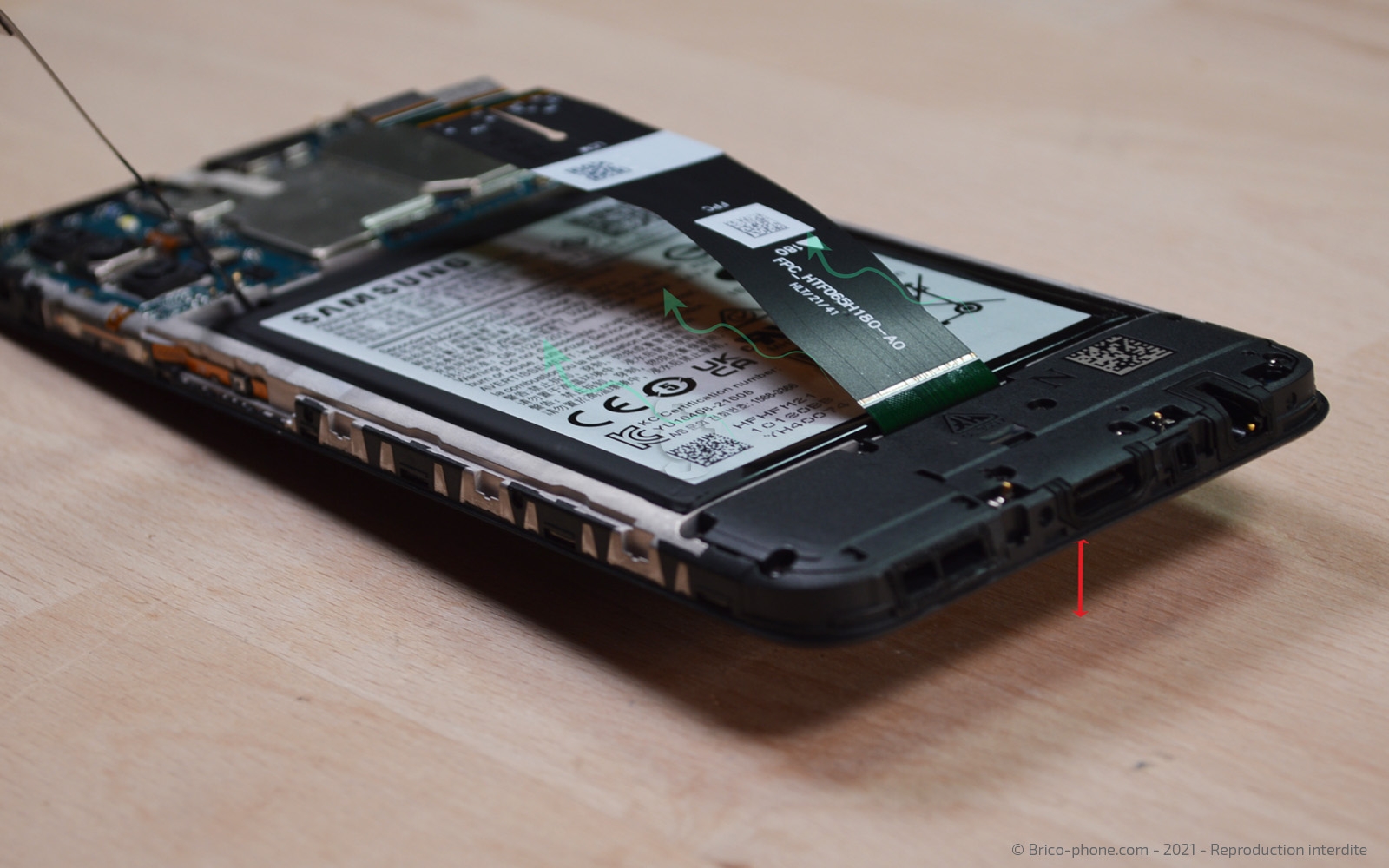 Démontage complet sur Galaxy A03s photo 4