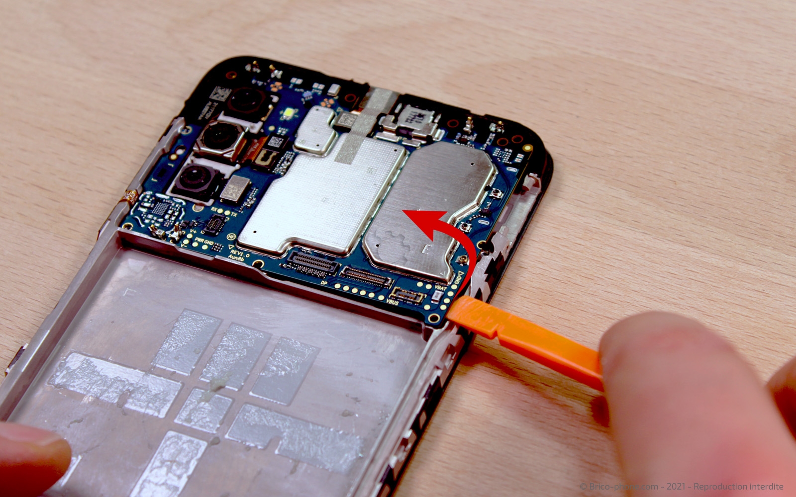 Démontage complet sur Galaxy A03s photo 1