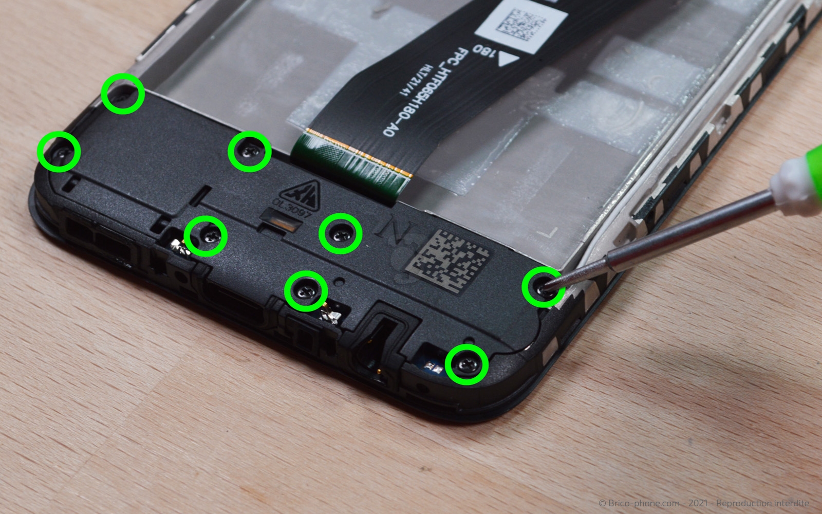 Démontage complet sur Galaxy A03s photo 1