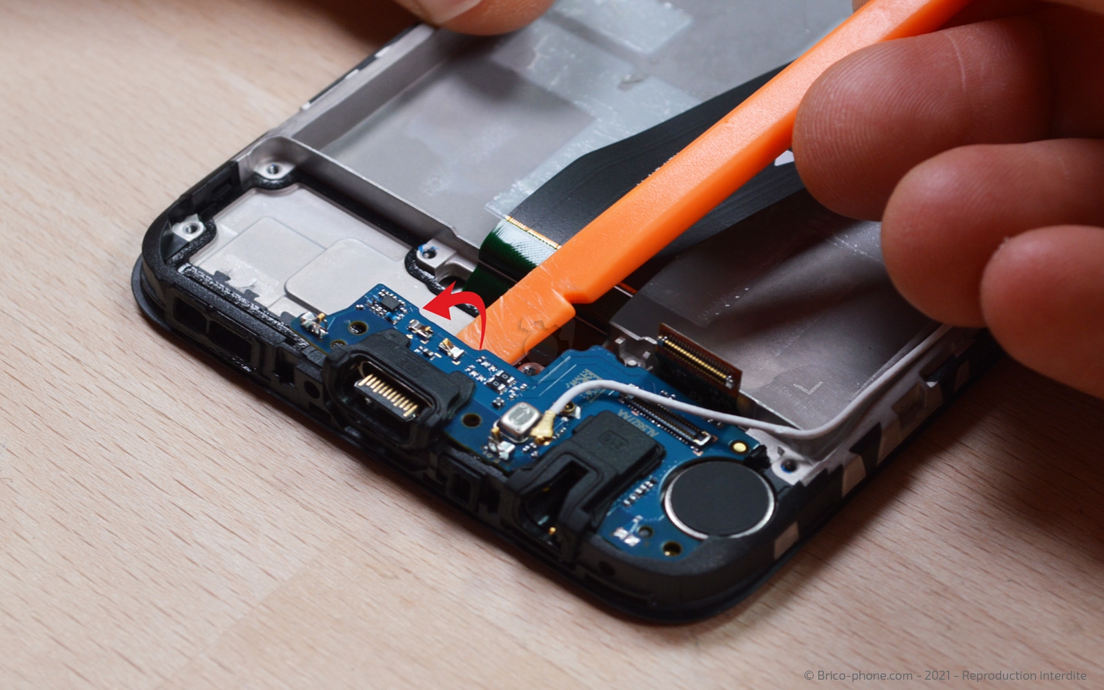 Démontage complet sur Galaxy A03s photo 3