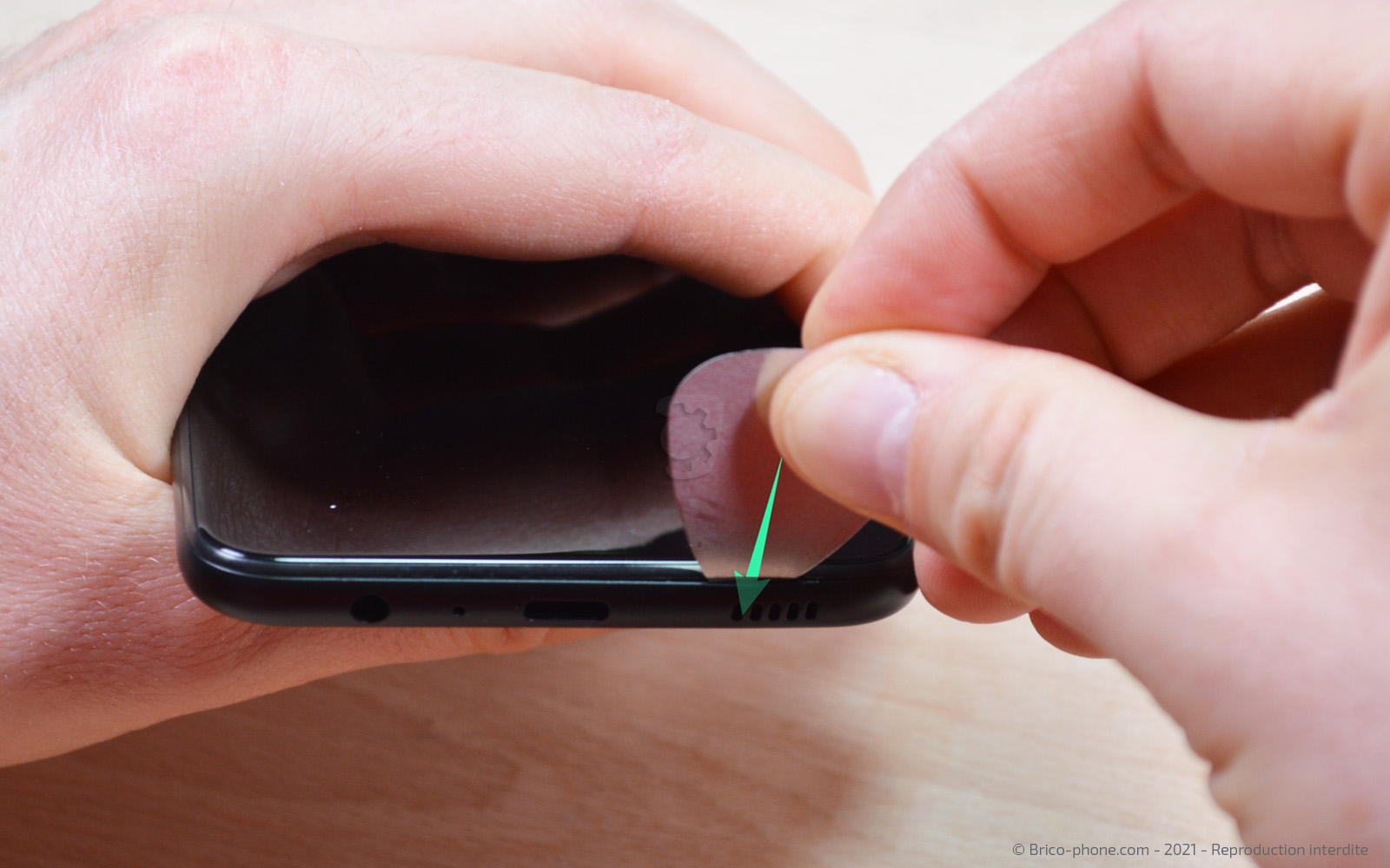 Connecteur de charge sur Galaxy A03s photo 1