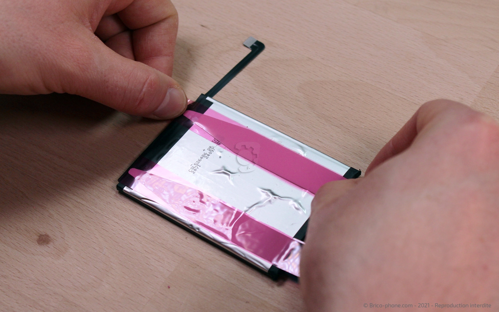 Changement batterie sur Galaxy A03s photo 3