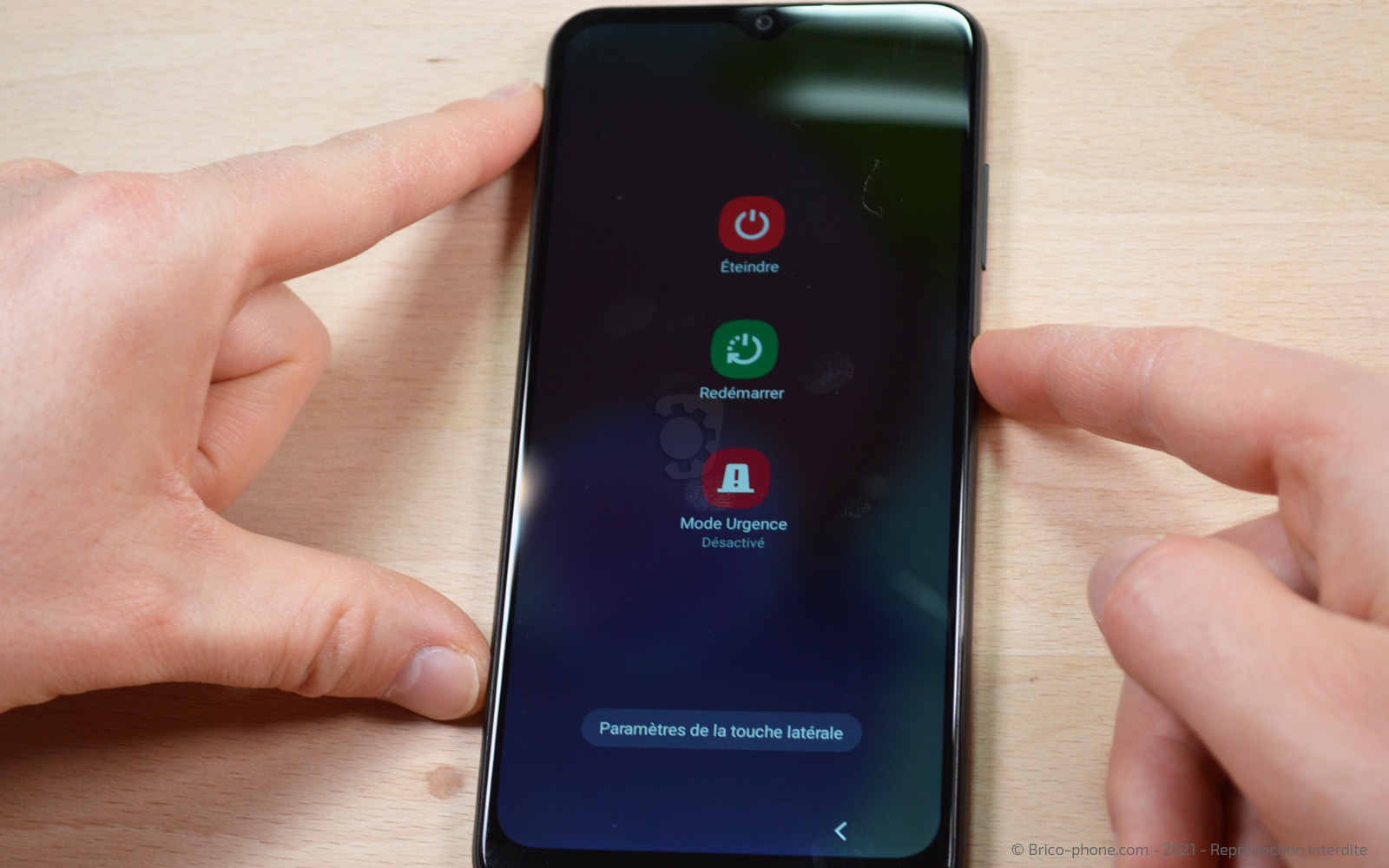 Changement d'écran sur Galaxy A03s photo 1