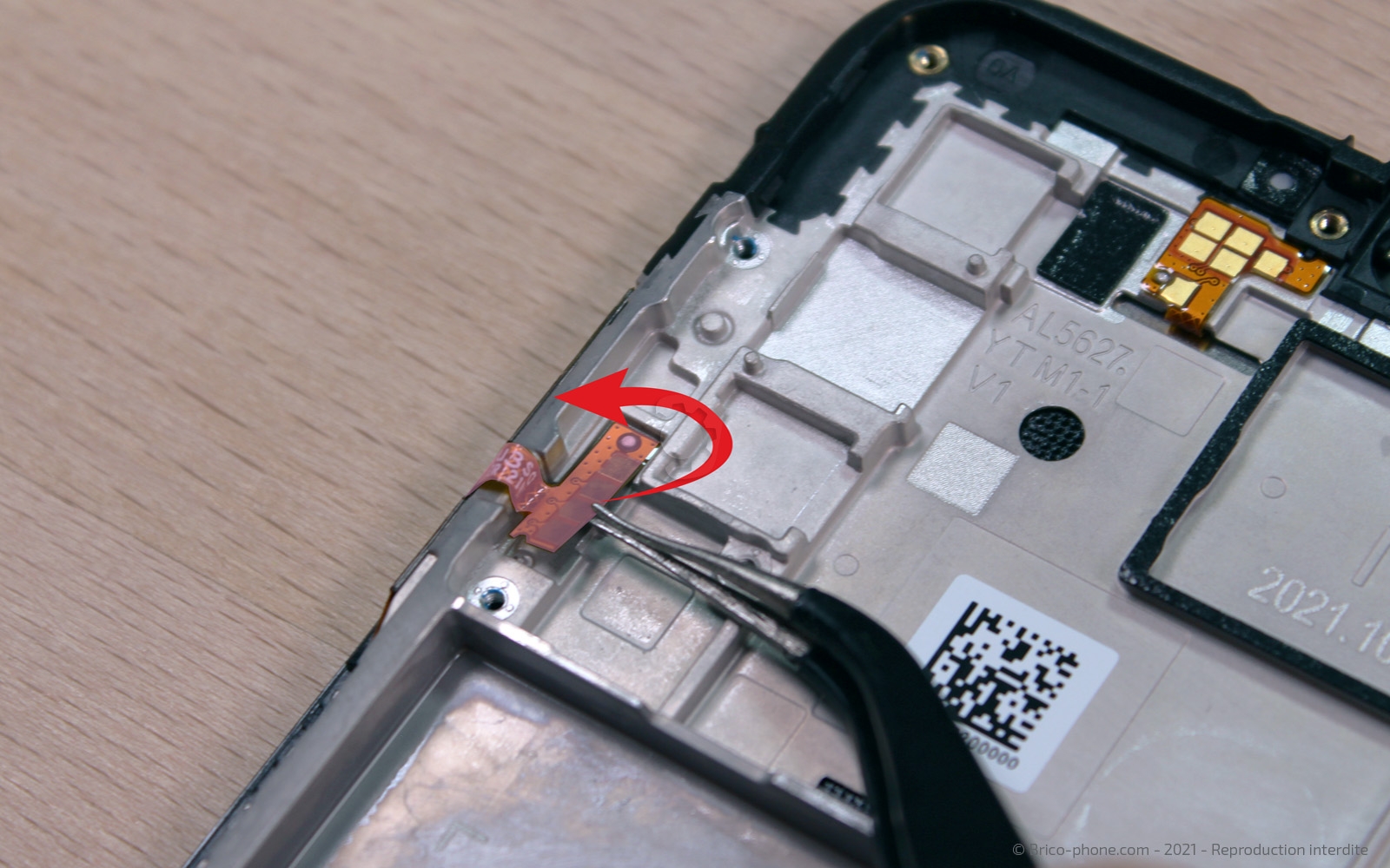 Changement d'écran sur Galaxy A03s photo 1