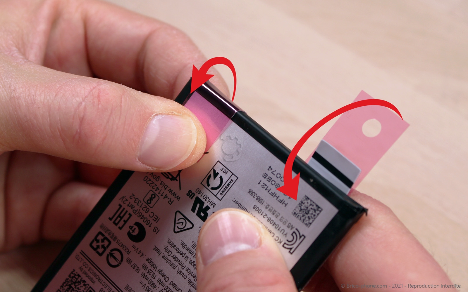 Changement d'écran sur Galaxy A03s photo 2