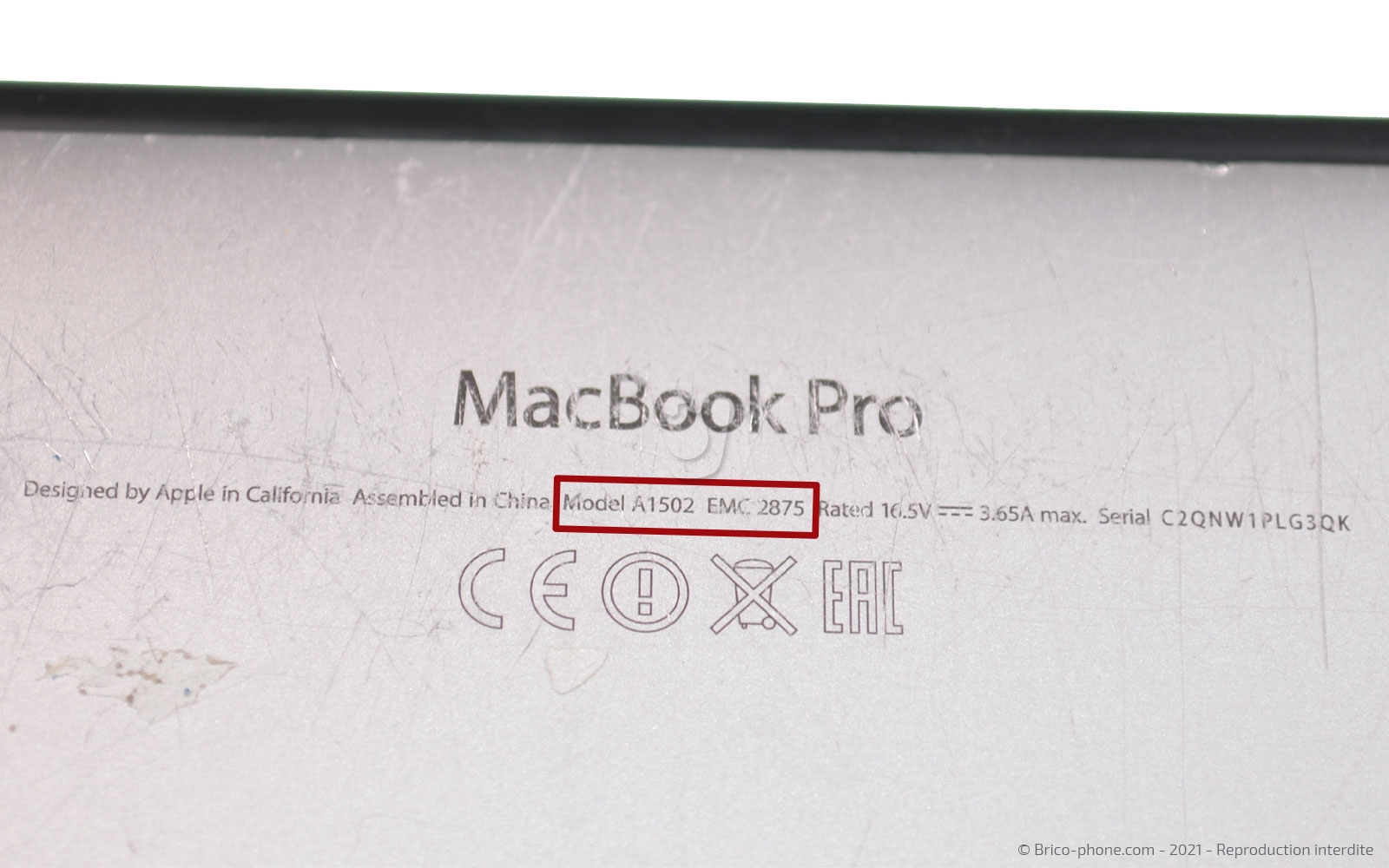 Changer les haut-parleurs sur Macbook Pro 13 pouces A1502 EMC 2875 - 2014 photo 1