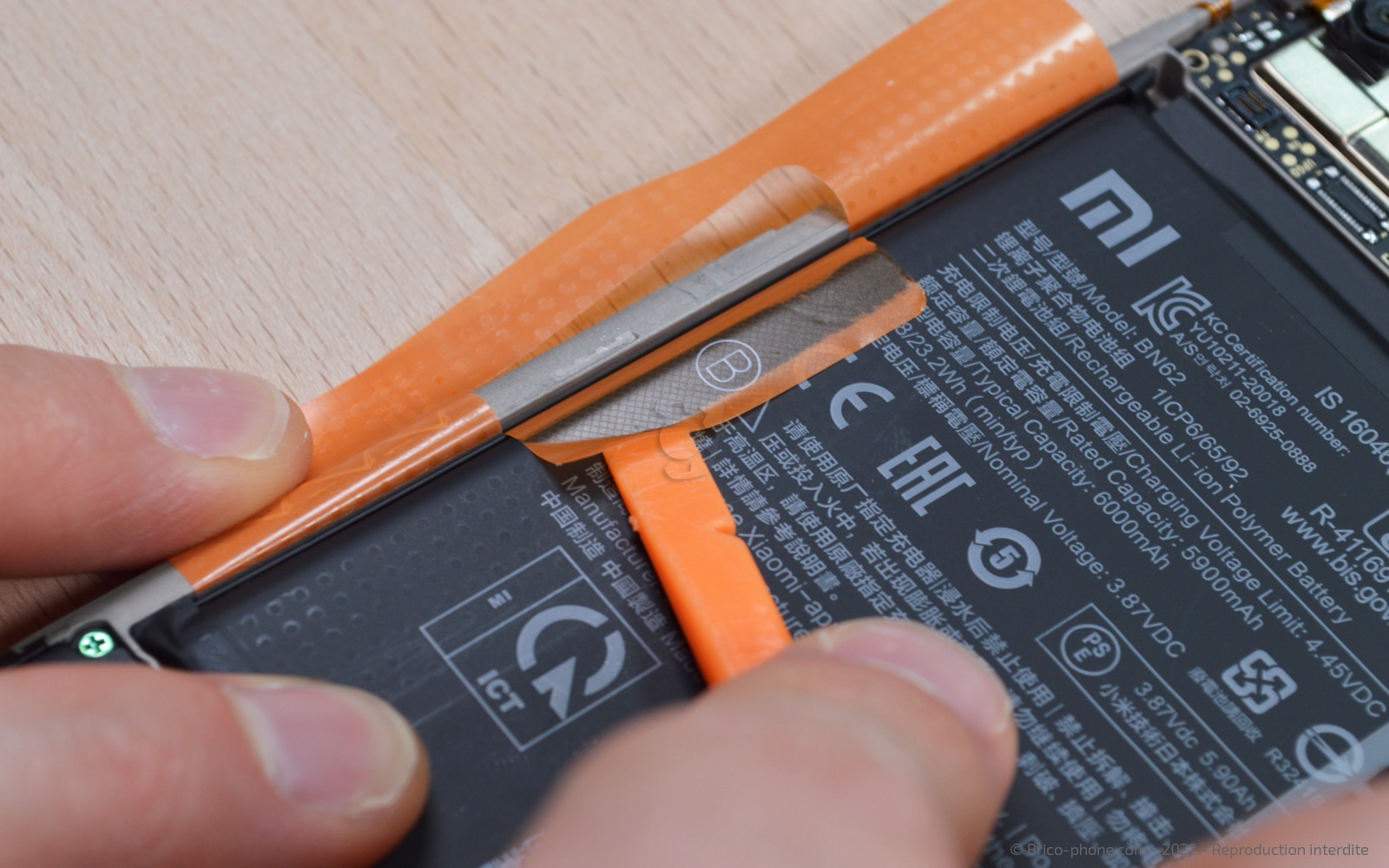 Démontage complet sur Poco M3 photo 2