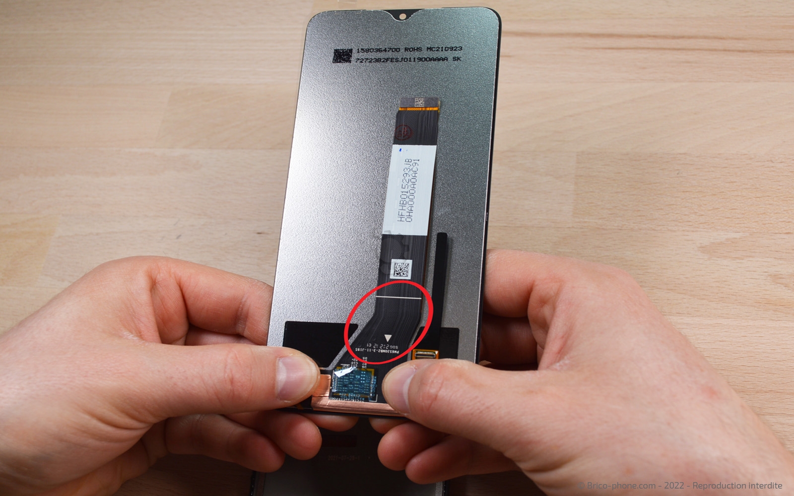 Changement d'écran sur Poco M3 photo 2