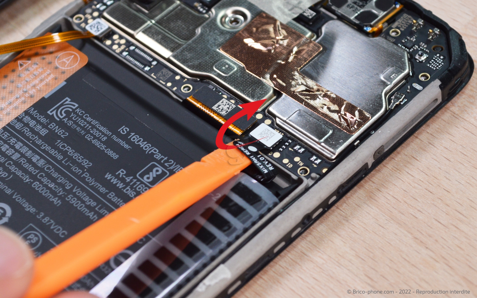 Changement d'écran sur Poco M3 photo 1