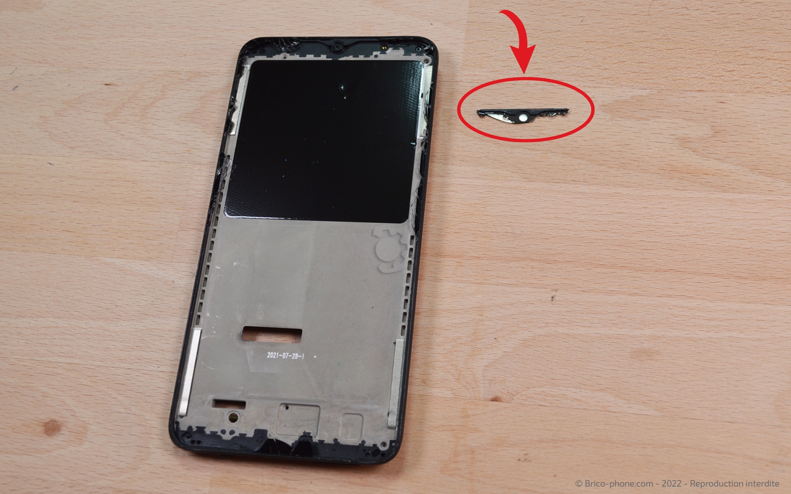 Changement d'écran sur Poco M3 photo 2