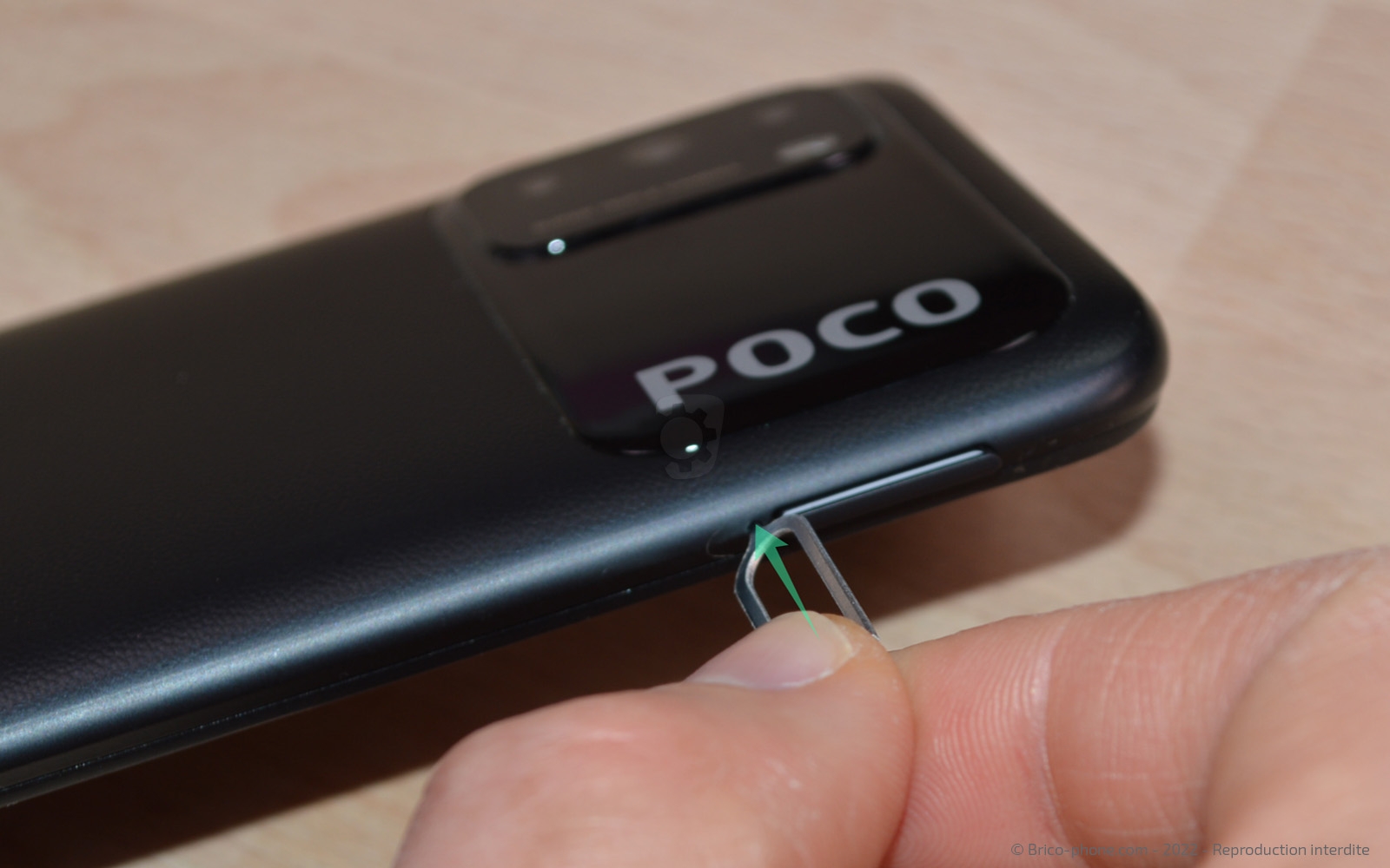 changement du connecteur de charge sur Poco M3 photo 1