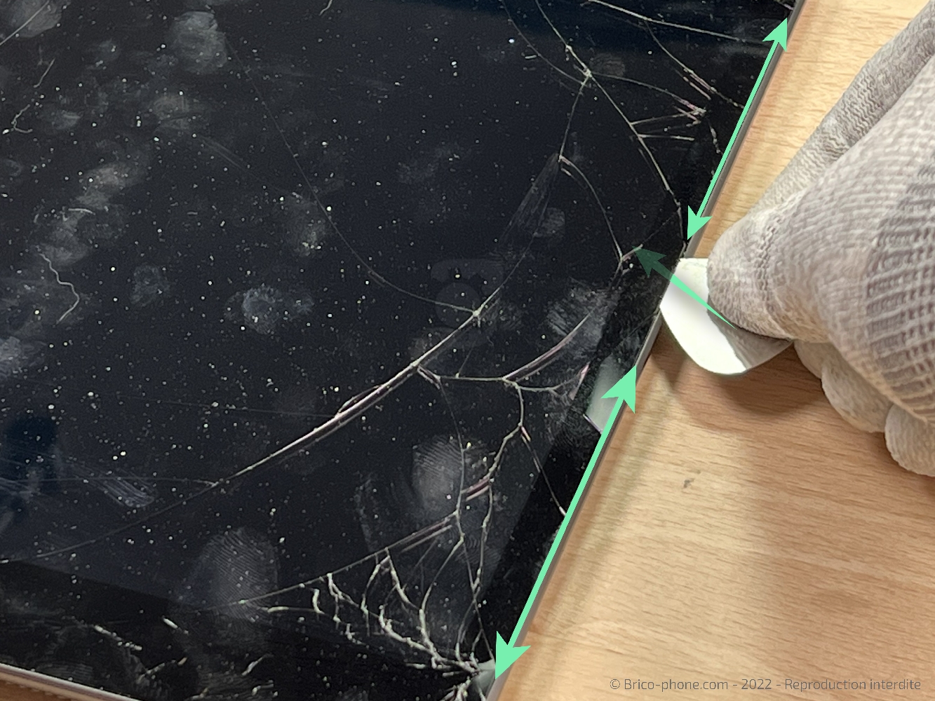 Changement de la vitre tactile sur iPad 9 2021 photo 2