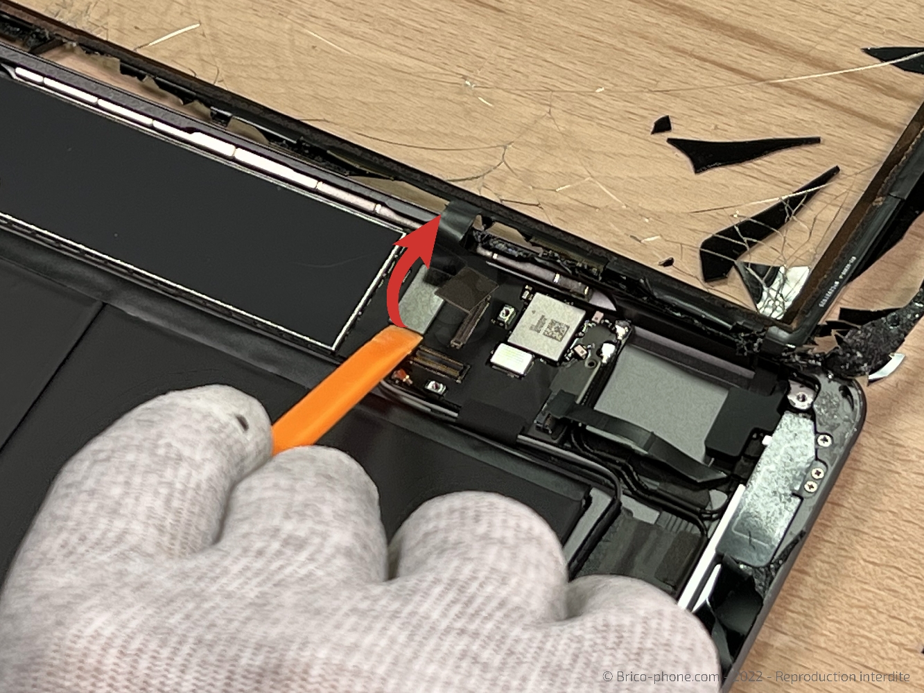 Changement de la vitre tactile sur iPad 9 2021 photo 2