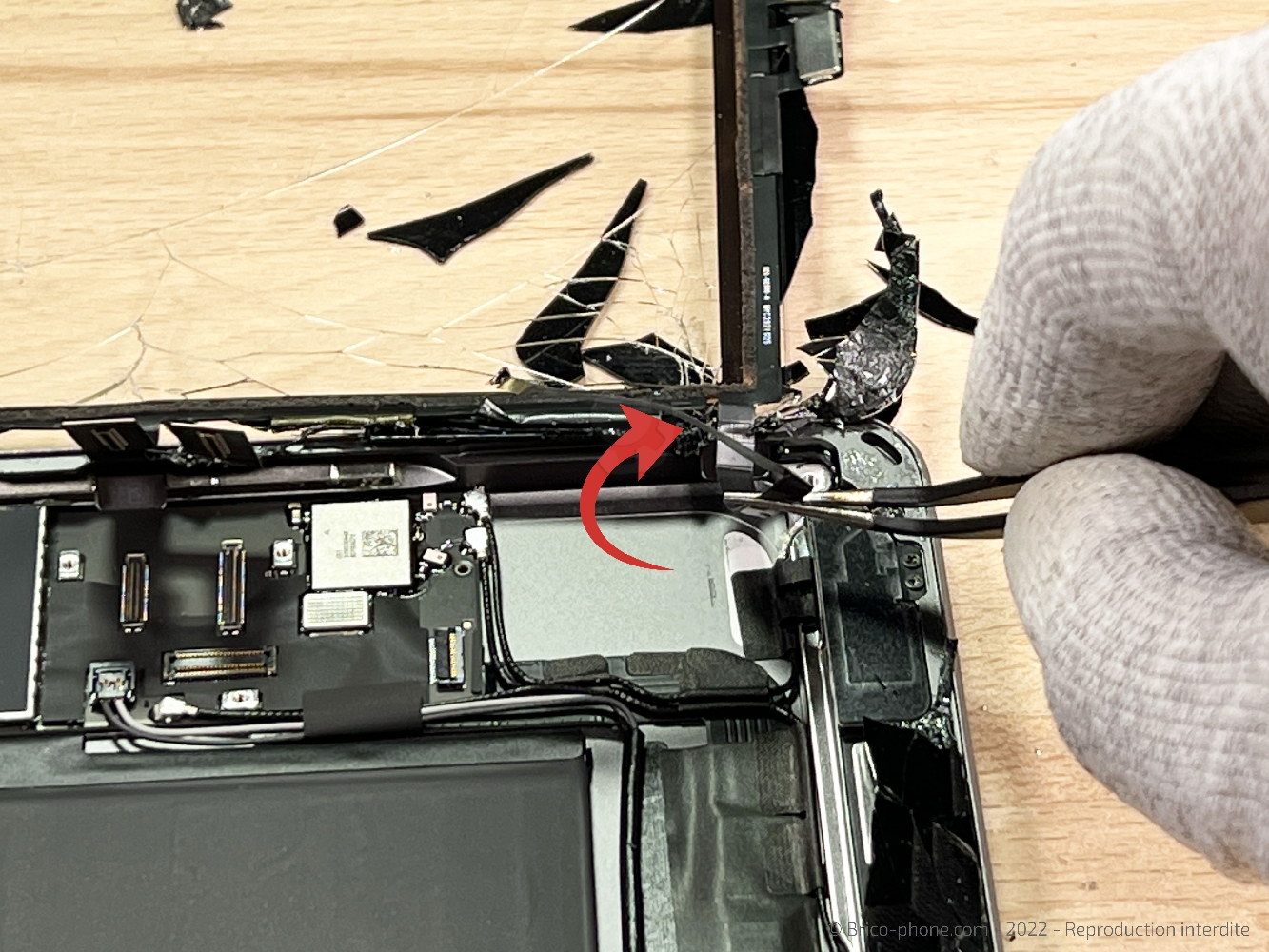 Changement de la vitre tactile sur iPad 9 2021 photo 3
