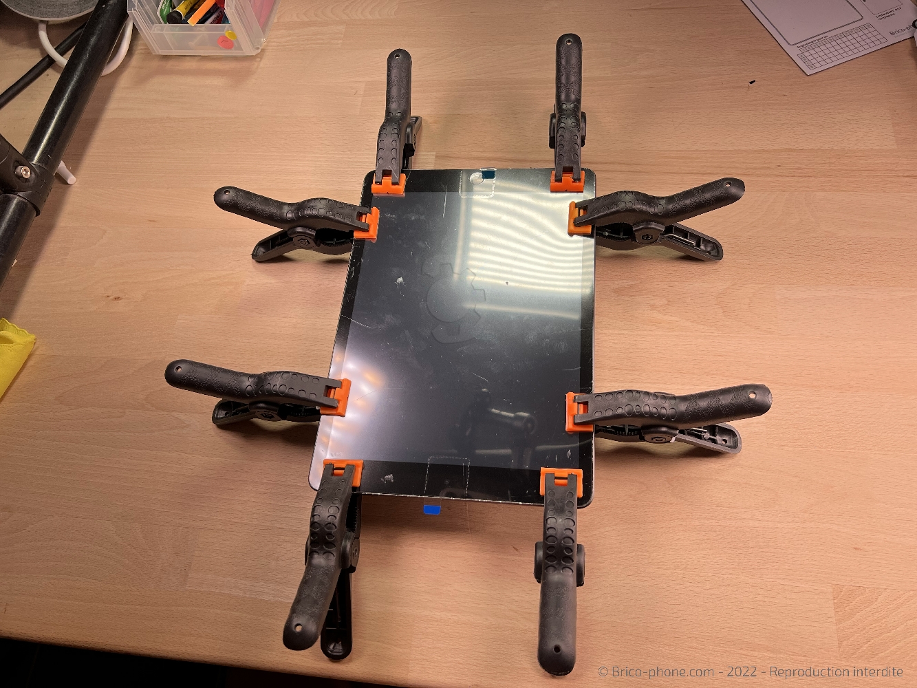 Changement de la vitre tactile sur iPad 9 2021 photo 4