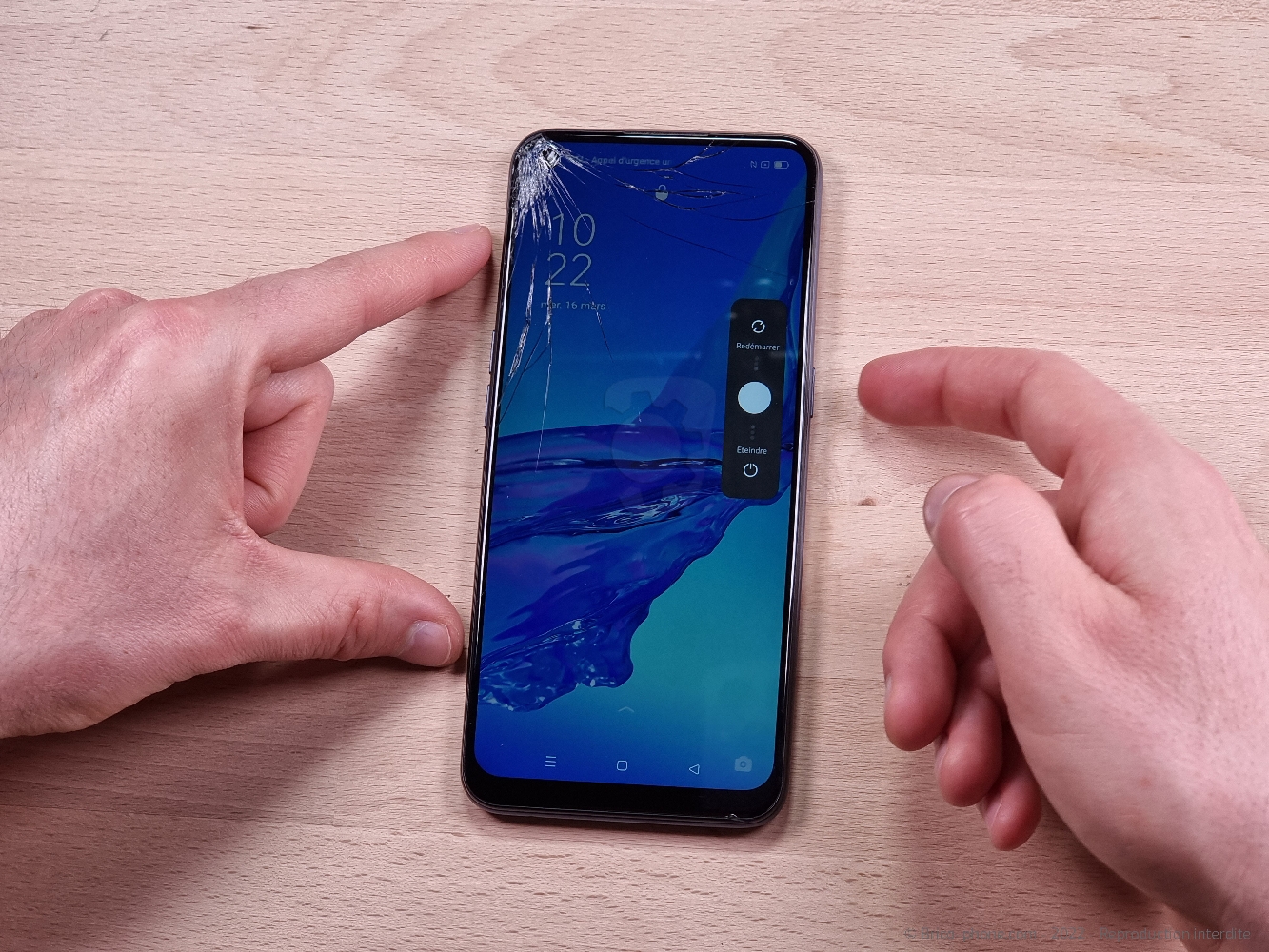 Changement de batterie sur A53S photo 1