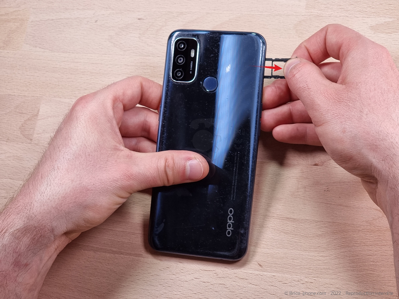 Démontage complet sur A53S photo 3