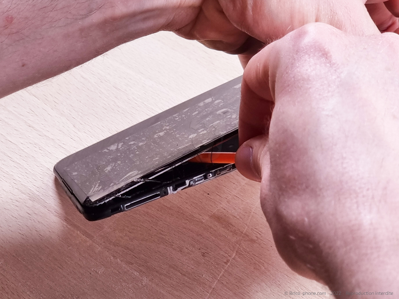 Démontage complet sur A53S photo 2