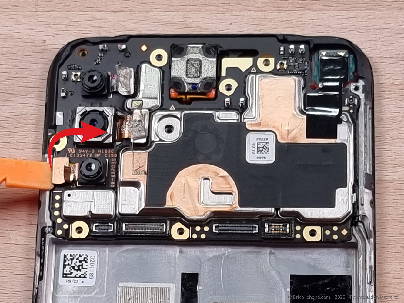 Démontage complet sur A53S photo 3