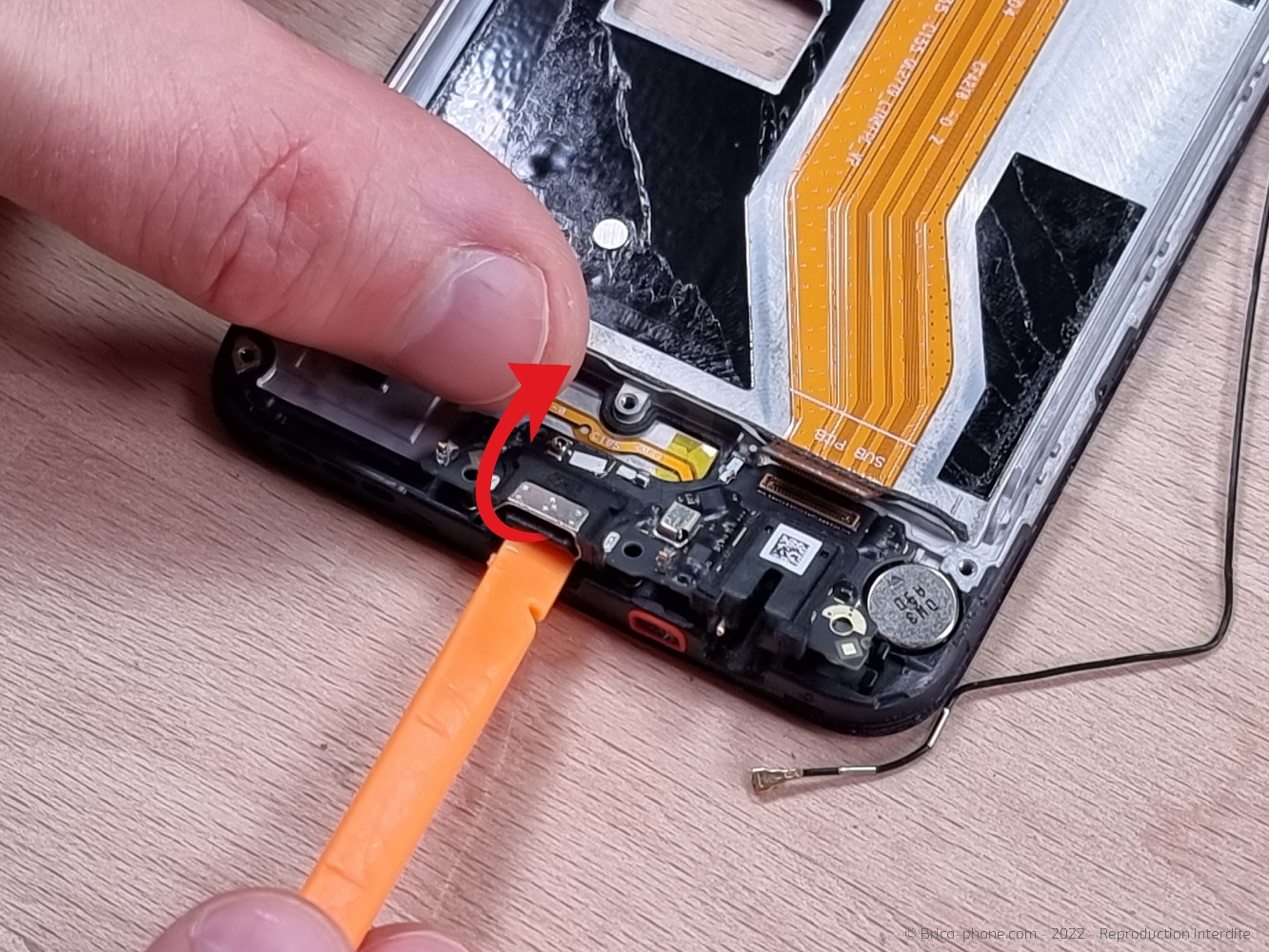 Démontage complet sur A53S photo 1