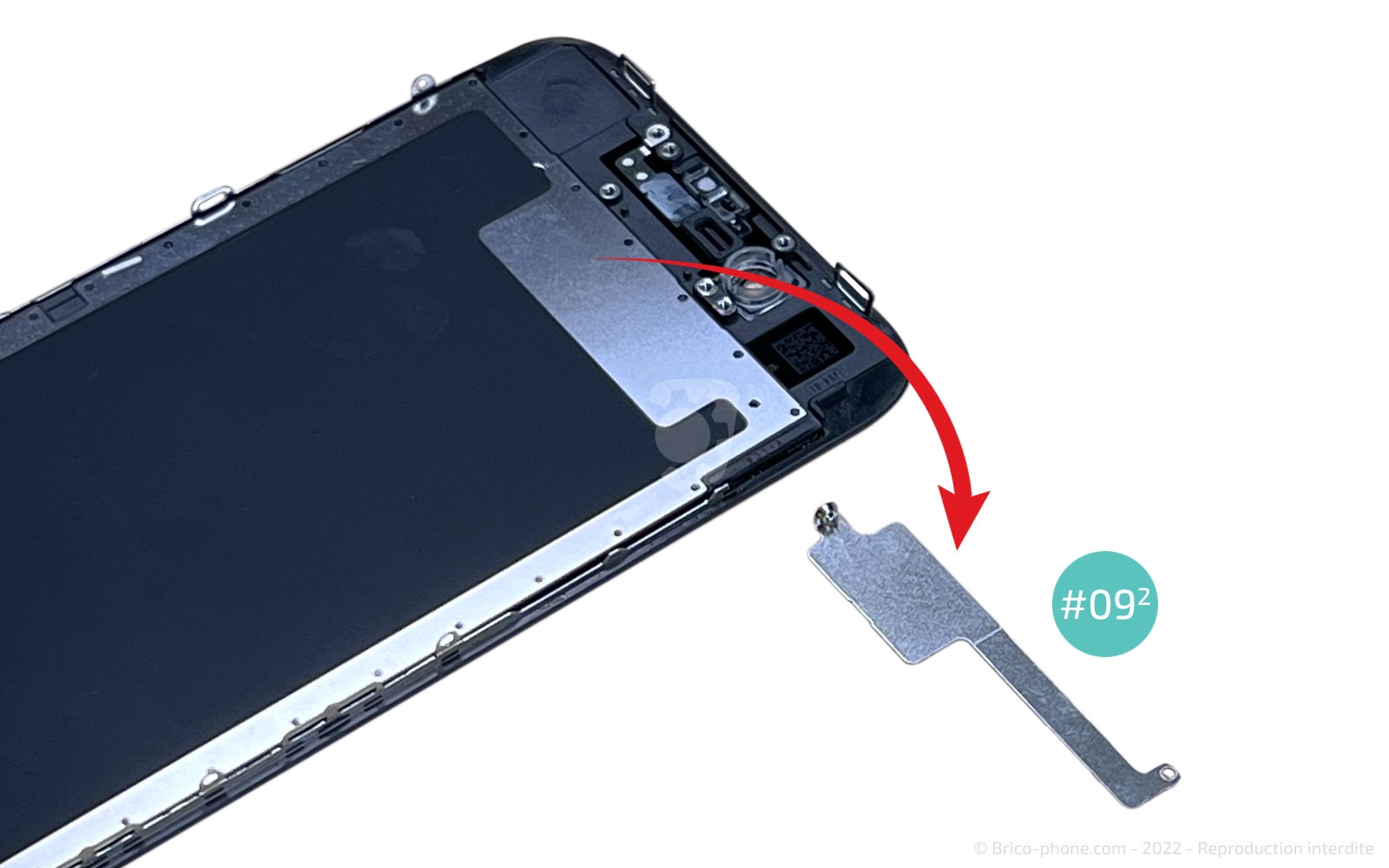 Remplacer l'écran (vitre et LCD)  sur iPhone SE 2022 photo 3