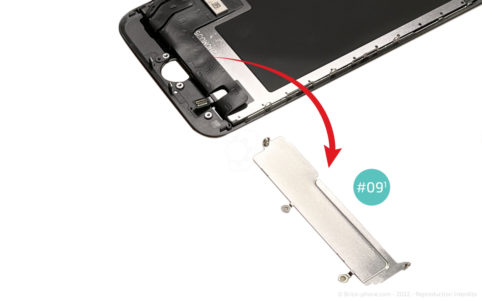 Remplacer l'écran (vitre et LCD)  sur iPhone SE 2022 photo 4