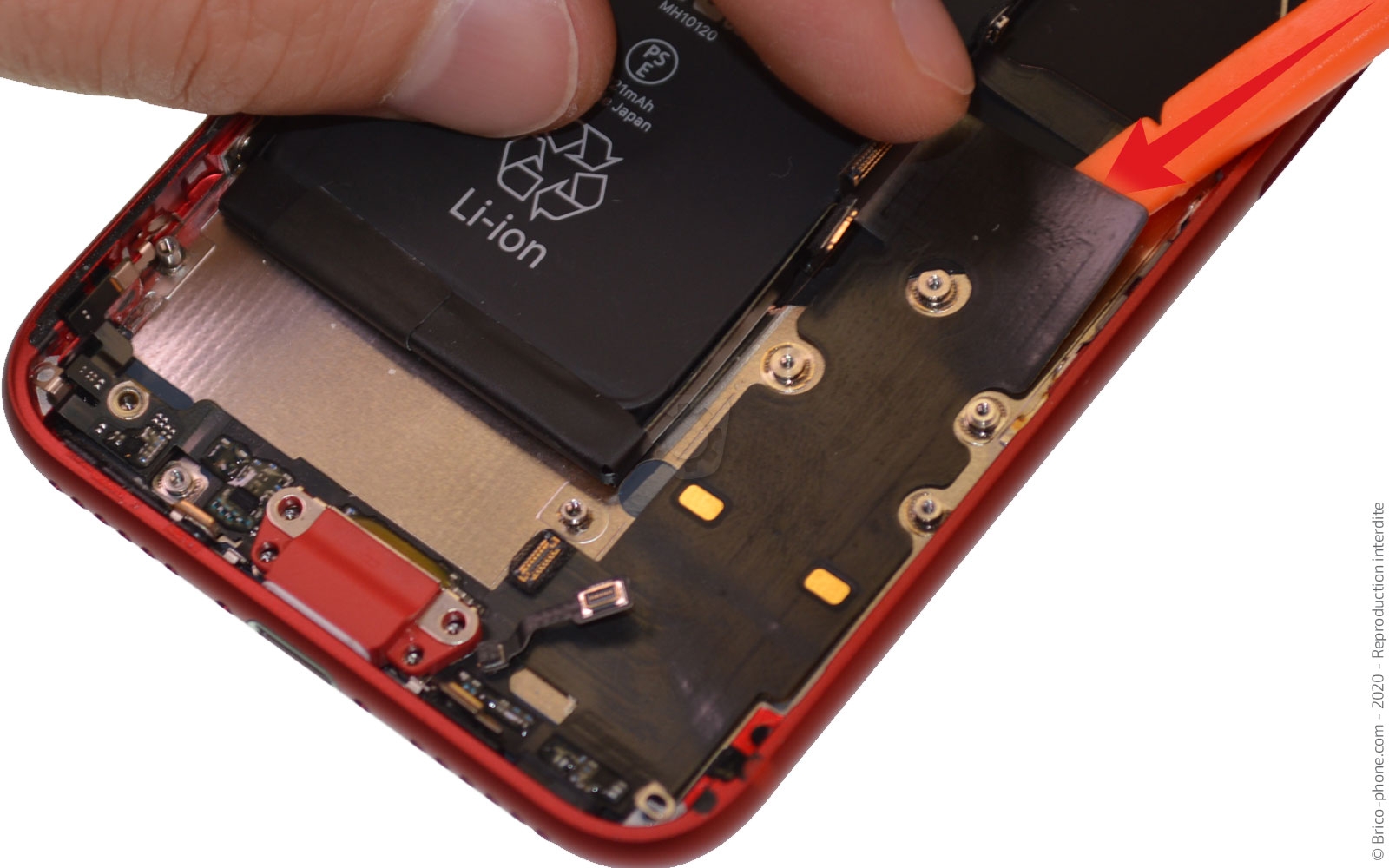 Remplacer le connecteur de charge  sur iPhone SE 2022 photo 2