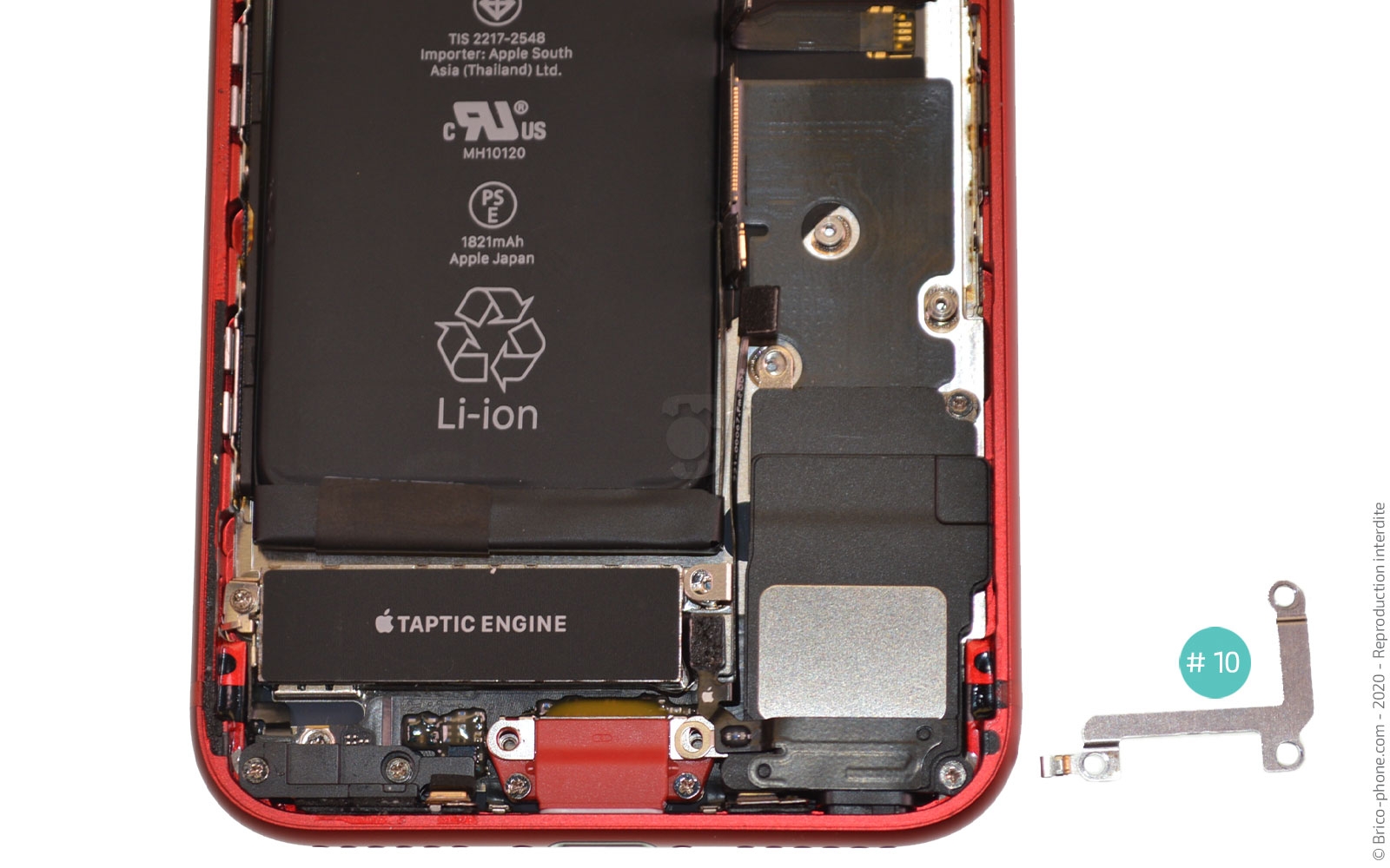 Remplacer le connecteur de charge  sur iPhone SE 2022 photo 3