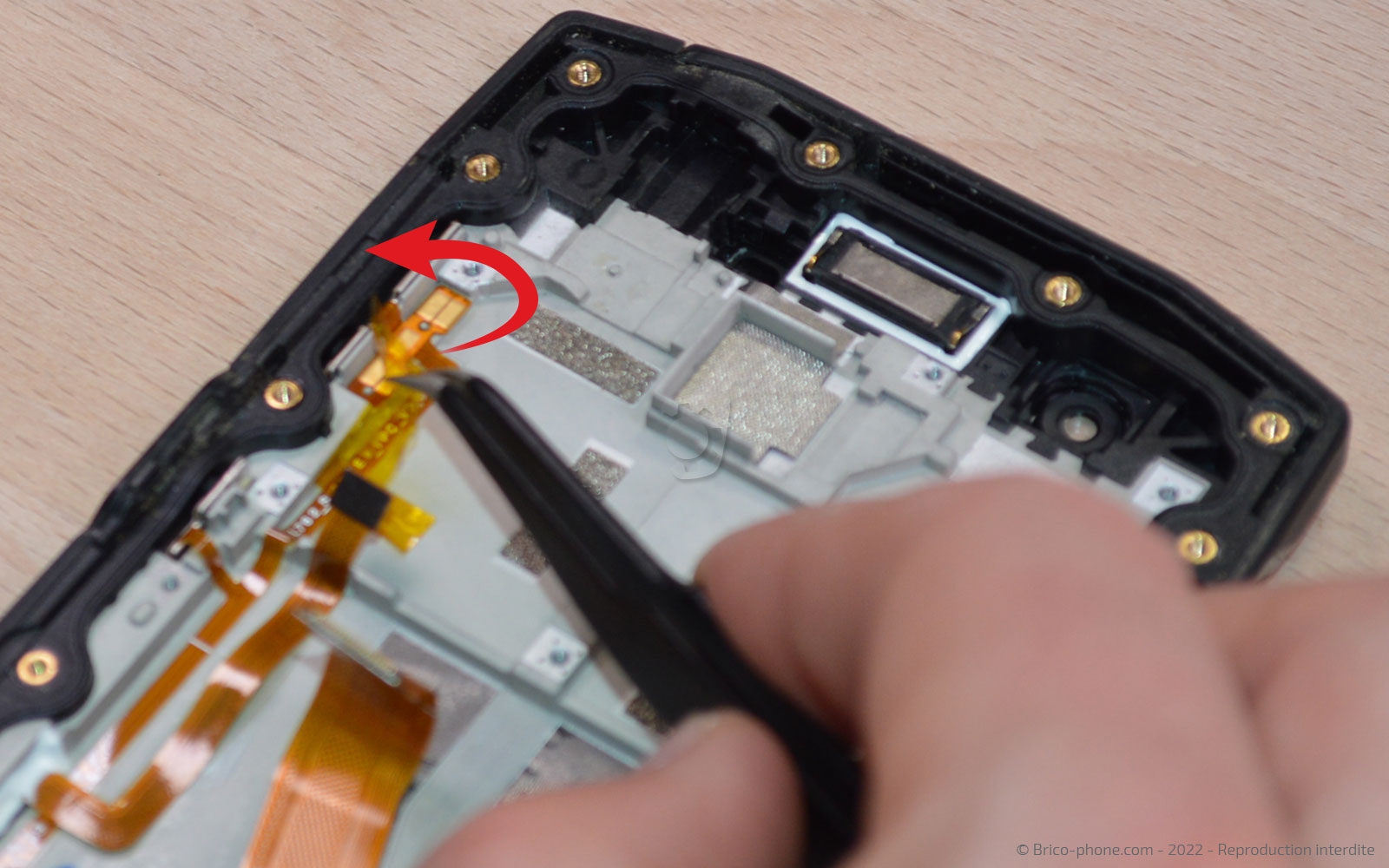 Comment changer le bloc écran  sur Core-X4 photo 1