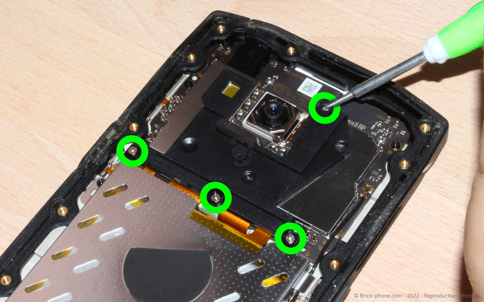 Comment changer le bloc écran  sur Core-X4 photo 1