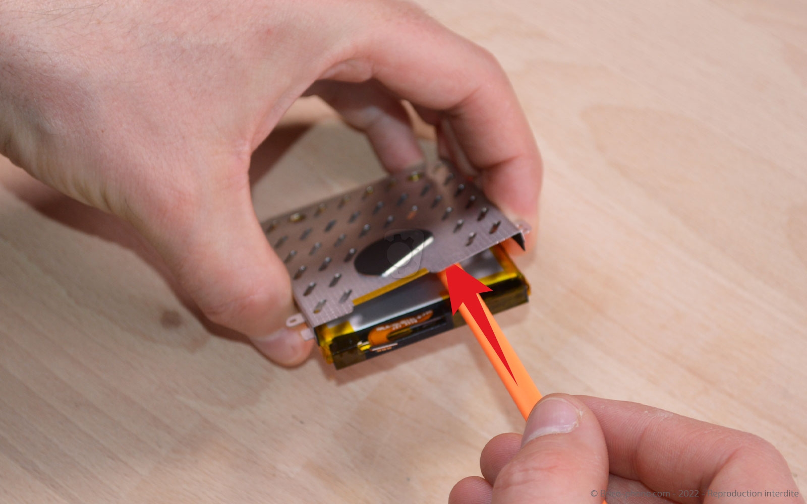 Comment changer la batterie sur Core-X4 photo 2