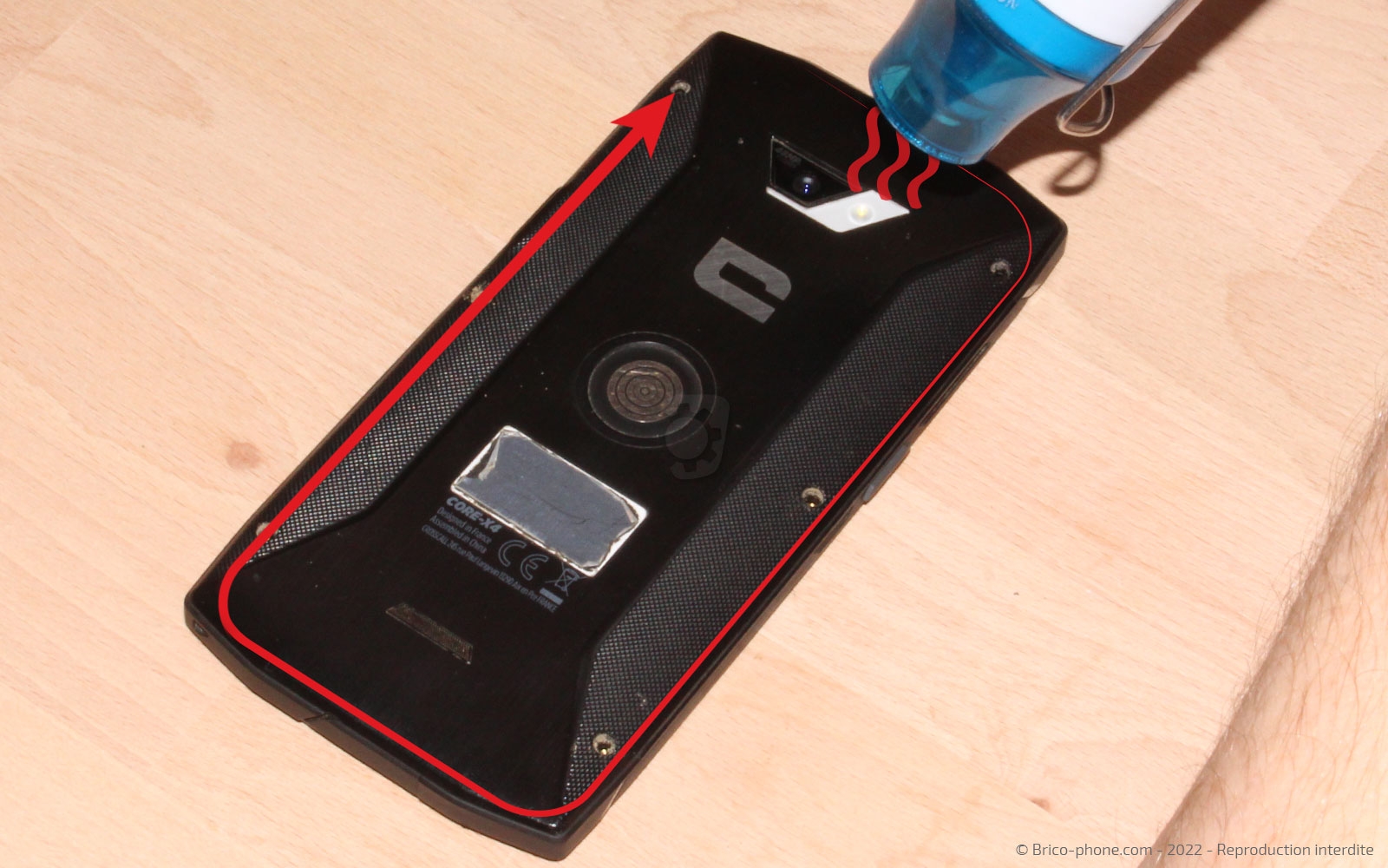 Comment remplacer le connecteur de charge sur Core-X4 photo 1