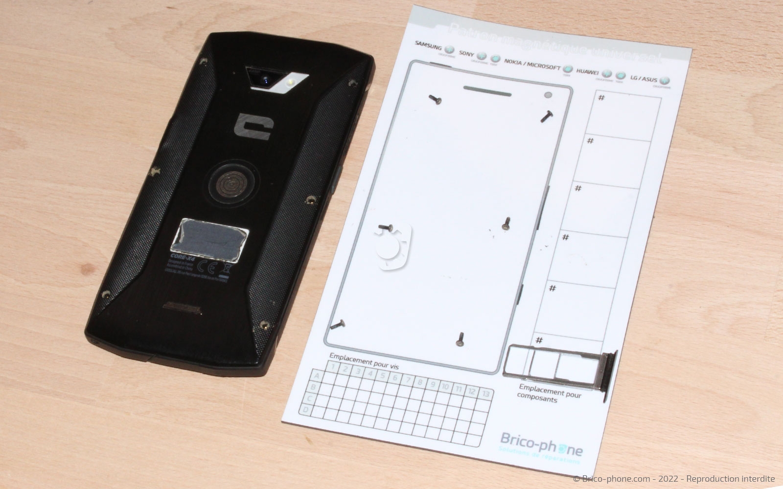 Comment remplacer le connecteur de charge sur Core-X4 photo 2