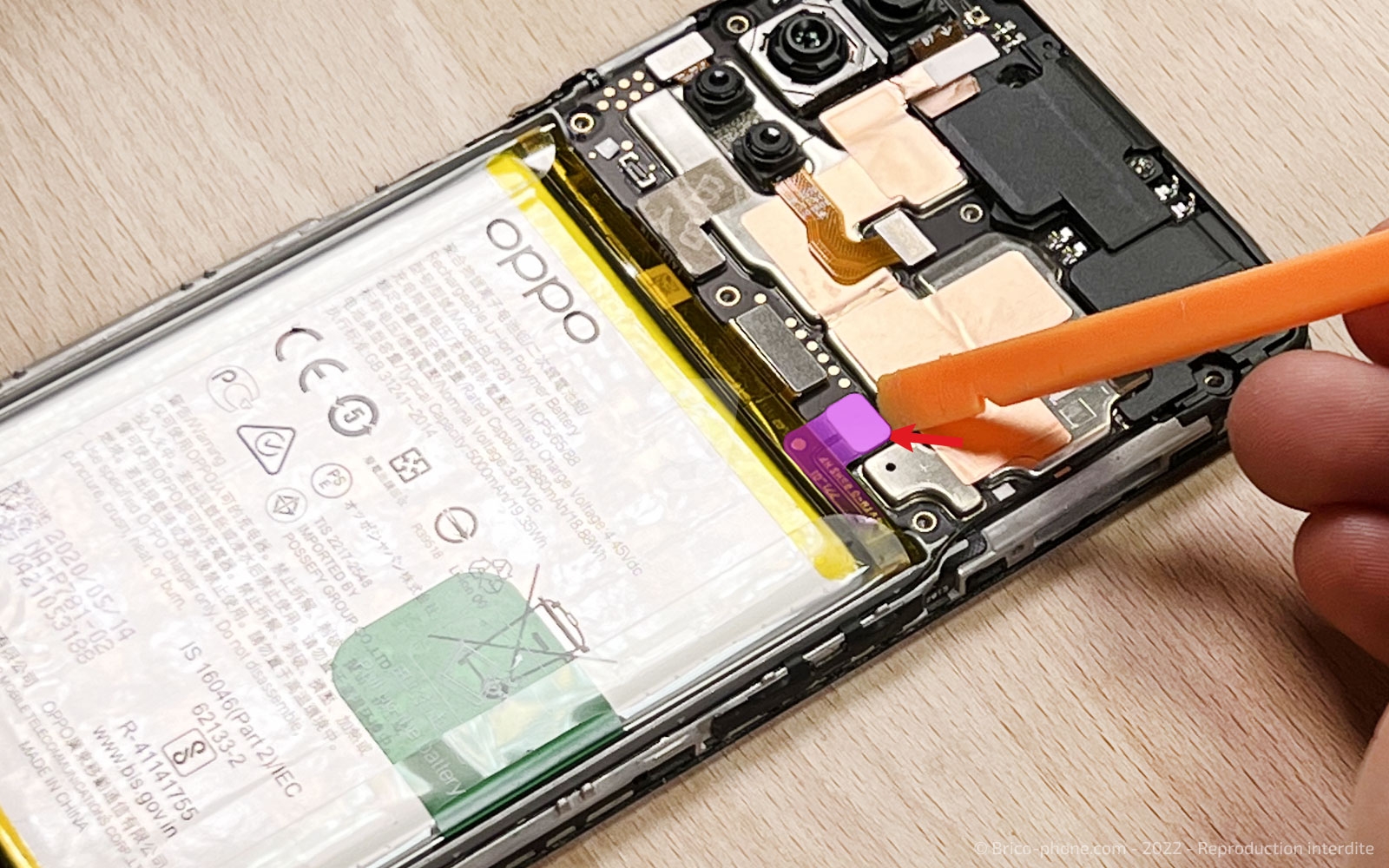 Changer l'écran du Oppo A72 4G sur A72 photo 1