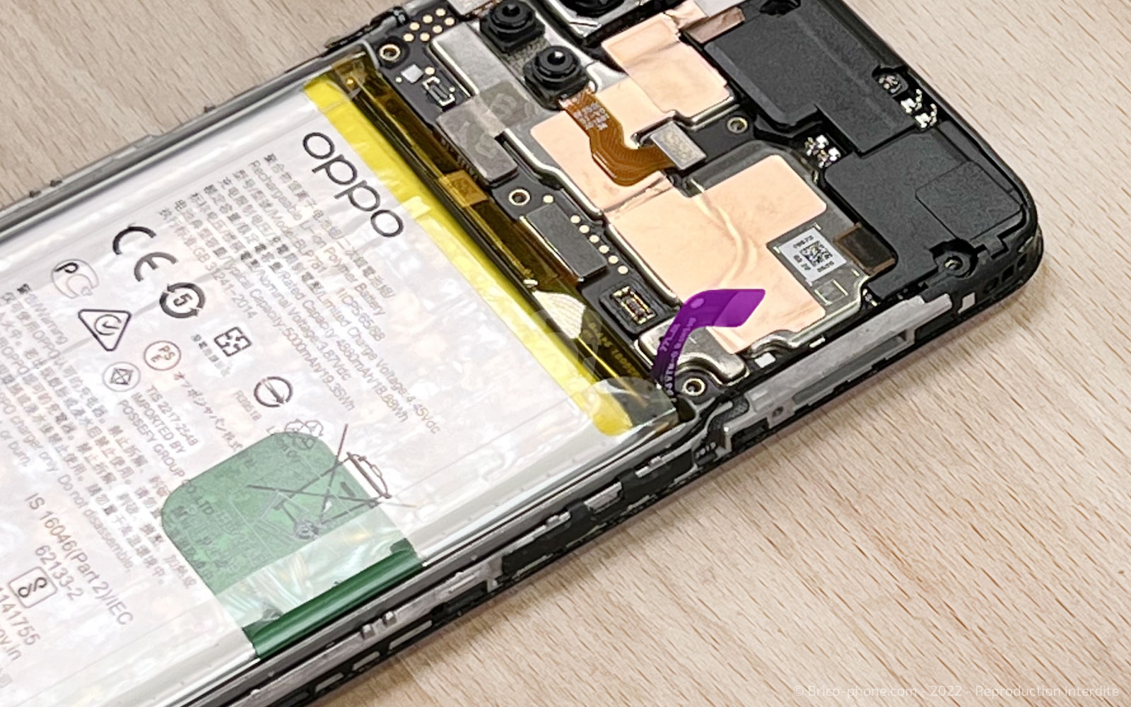 Changer l'écran du Oppo A72 4G sur A72 photo 2