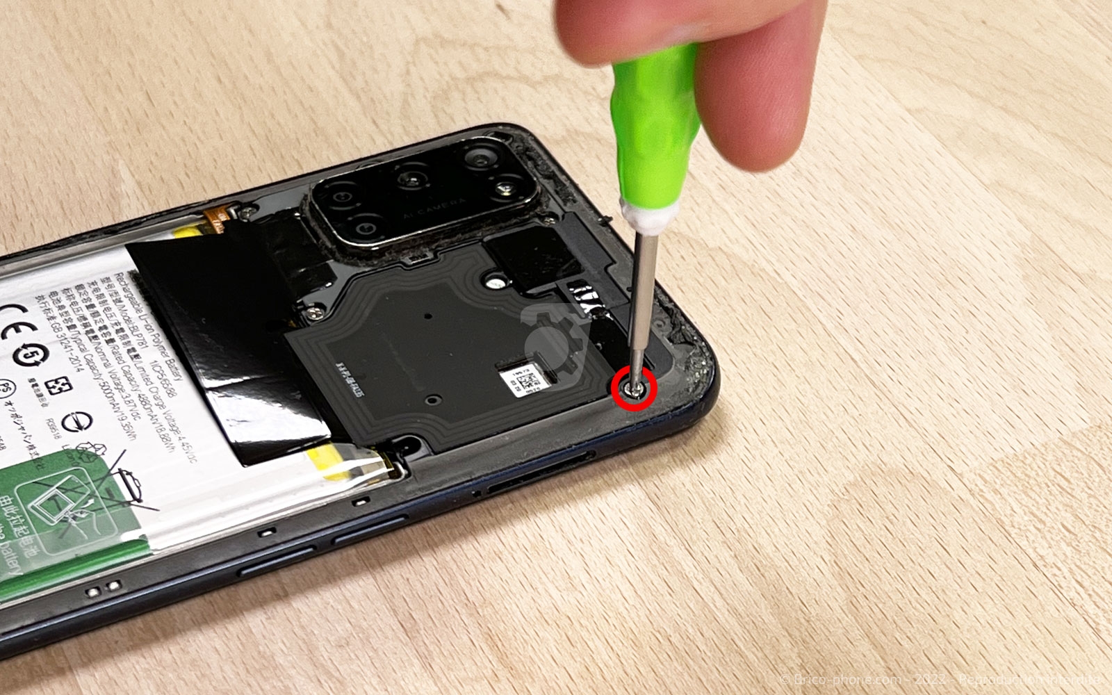 Changer l'écran du Oppo A72 4G sur A72 photo 2