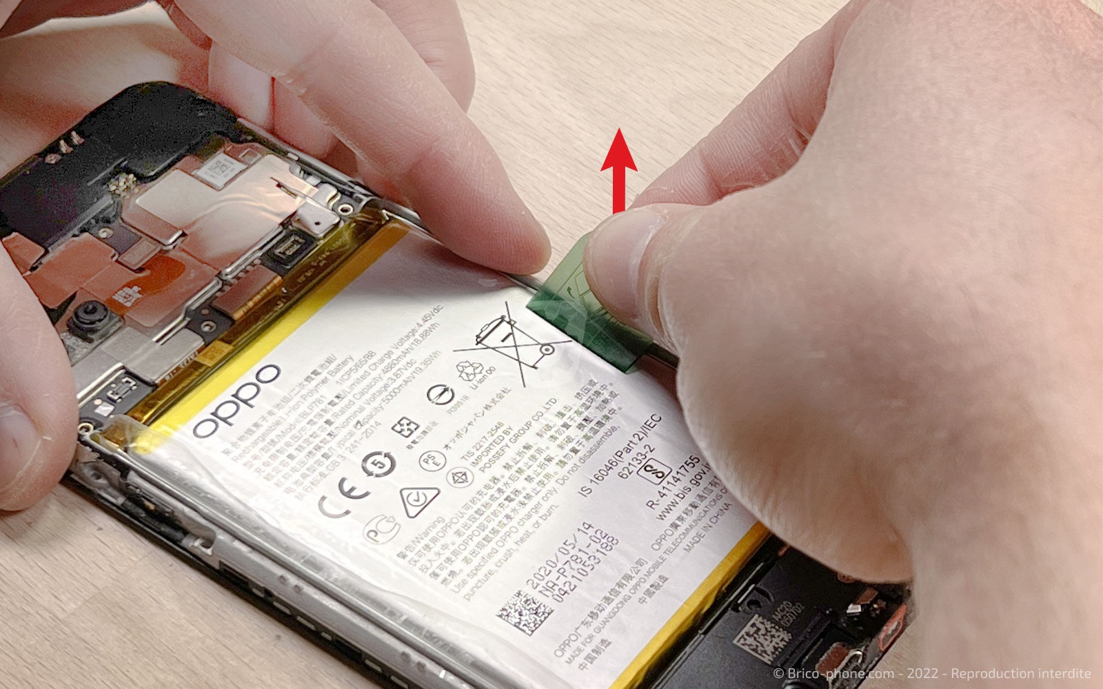 Changer l'écran du Oppo A72 4G sur A72 photo 2