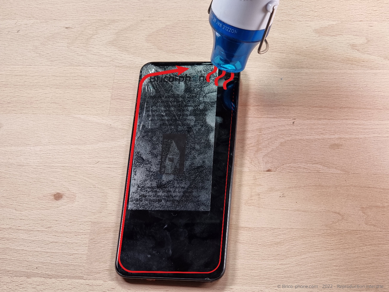 Changer l'écran du Oppo A72 4G sur A72 photo 2