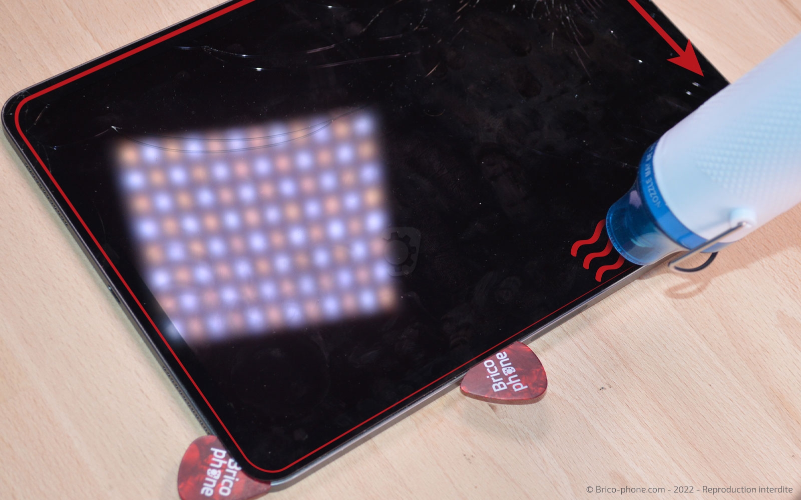 Comment changer l'écran  sur iPad Air 4 photo 2