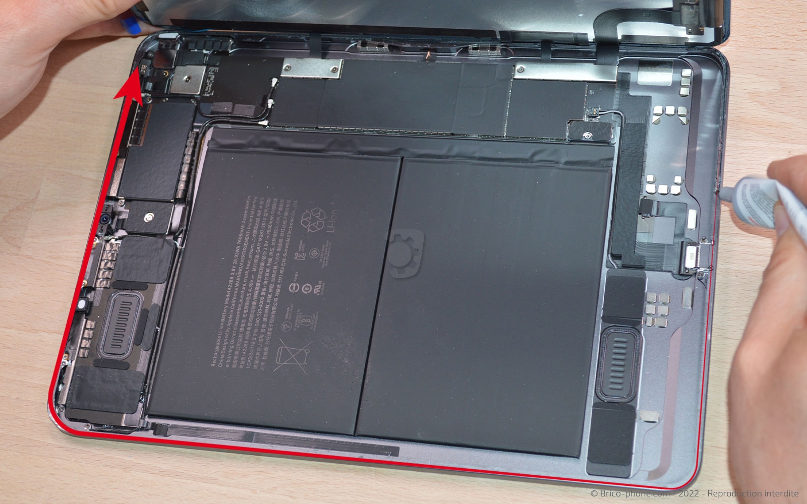 Comment changer l'écran  sur iPad Air 4 photo 1