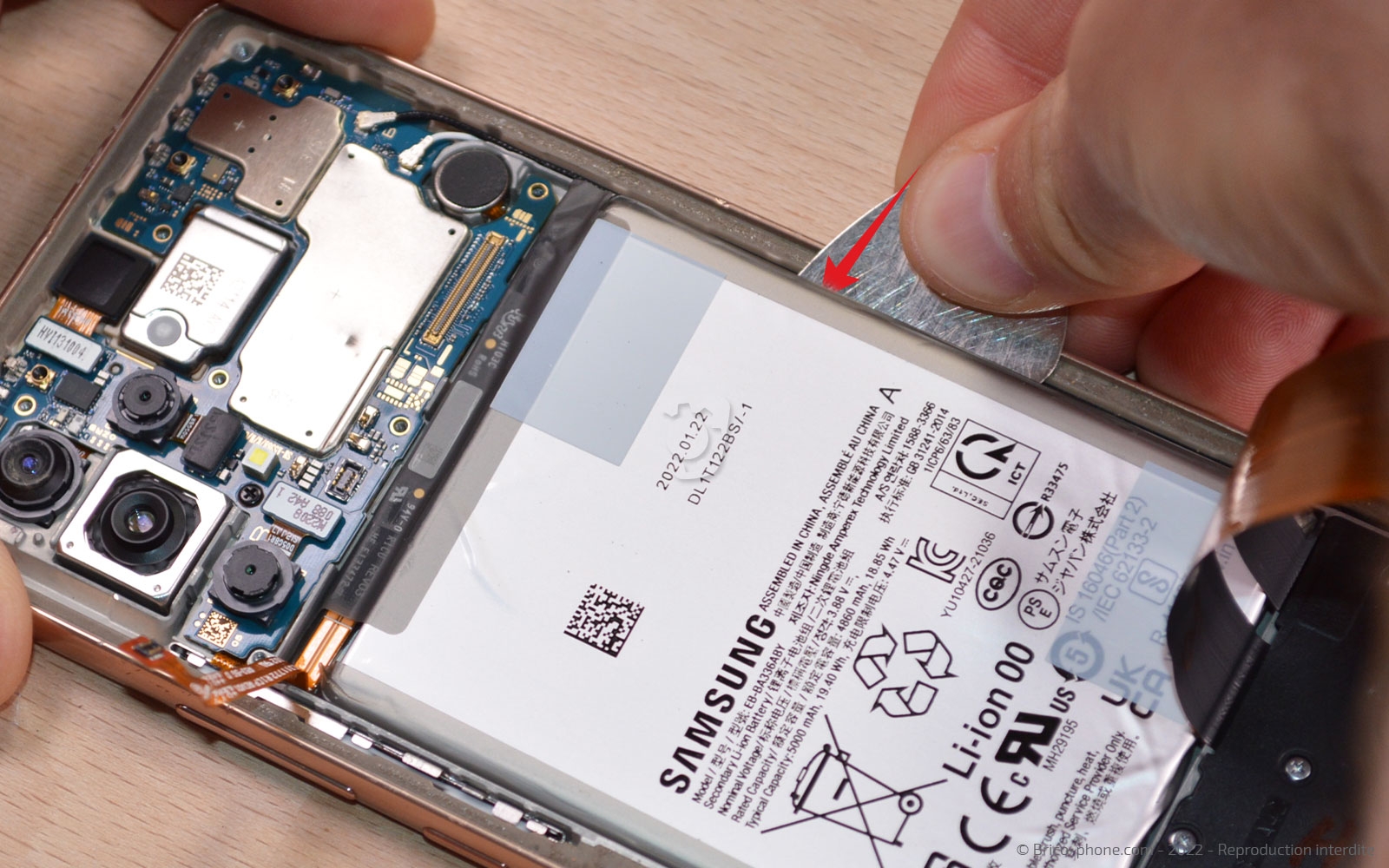 Guide de réparation sur Galaxy A53 5G photo 1