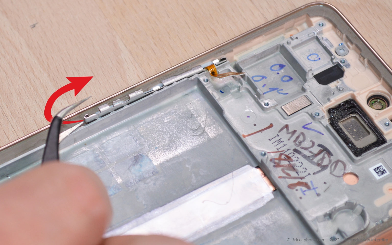 Guide de réparation sur Galaxy A53 5G photo 3