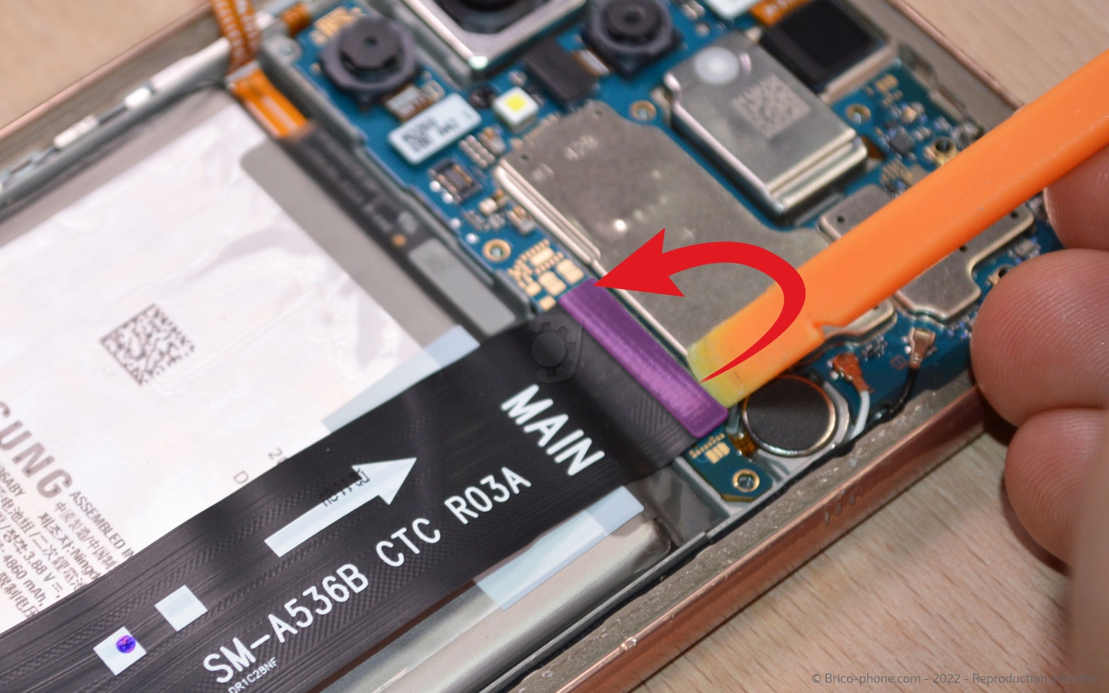 Comment changer le bloc écran sur Galaxy A53 5G photo 1