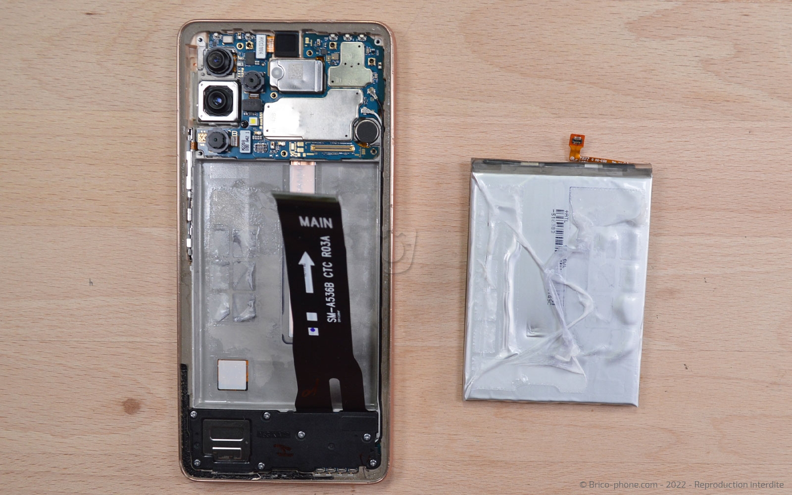 Comment changer le bloc écran sur Galaxy A53 5G photo 3