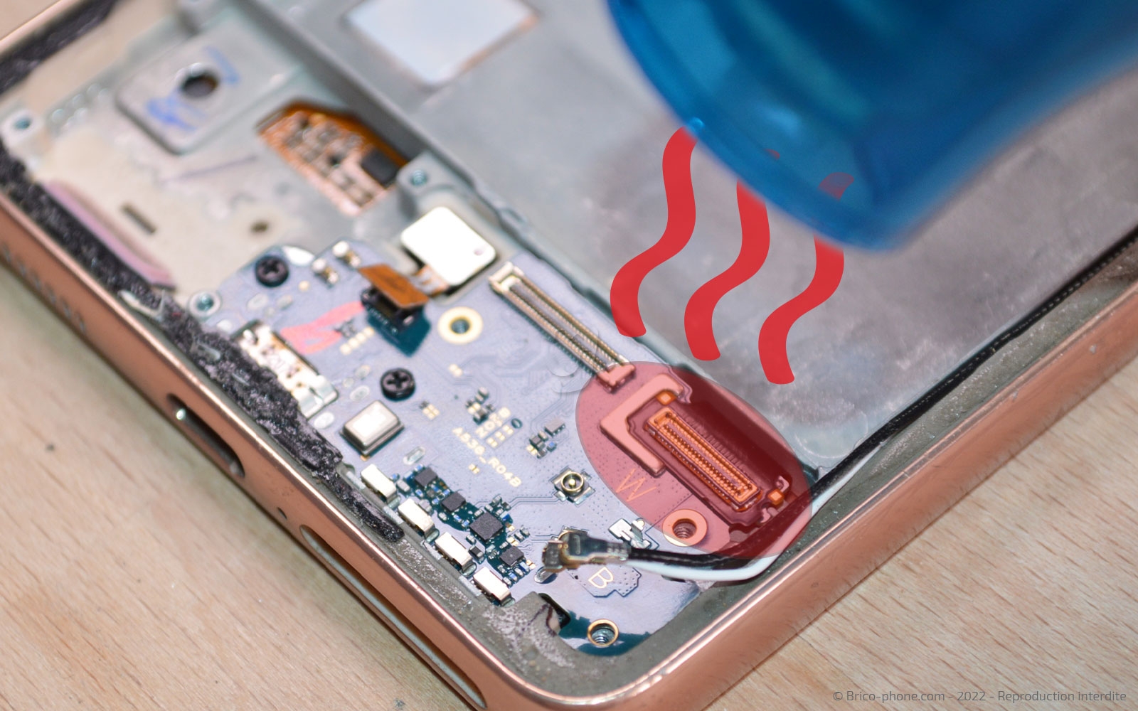 Comment changer le bloc écran sur Galaxy A53 5G photo 3