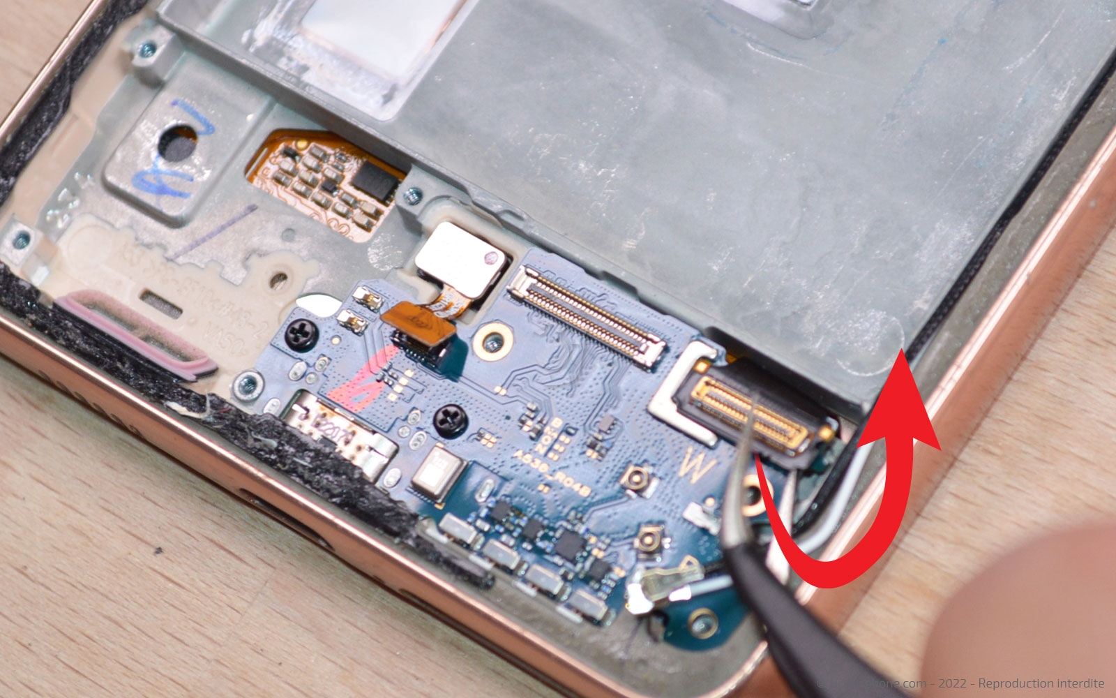 Comment changer le bloc écran sur Galaxy A53 5G photo 4