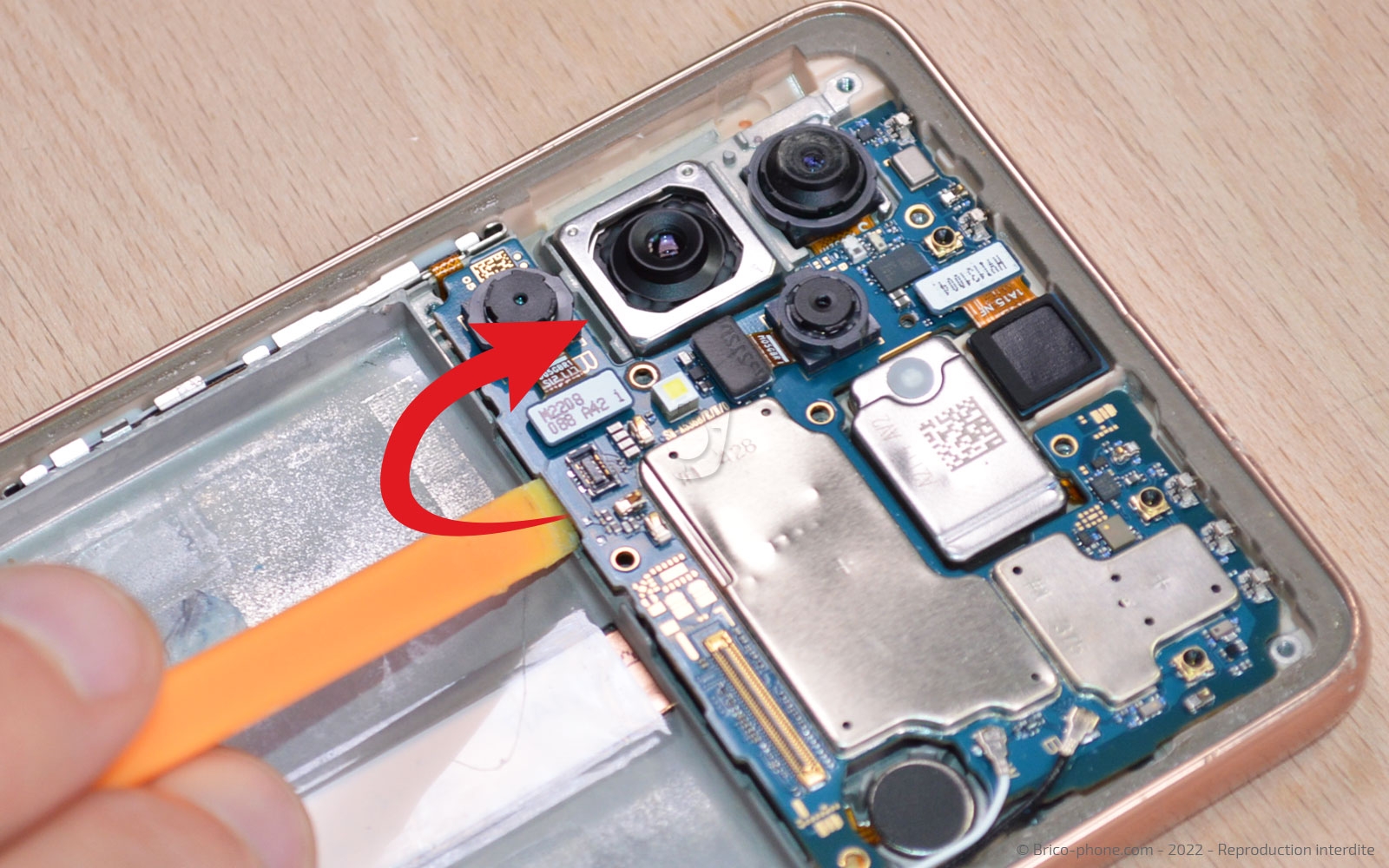 Comment changer le bloc écran sur Galaxy A53 5G photo 2