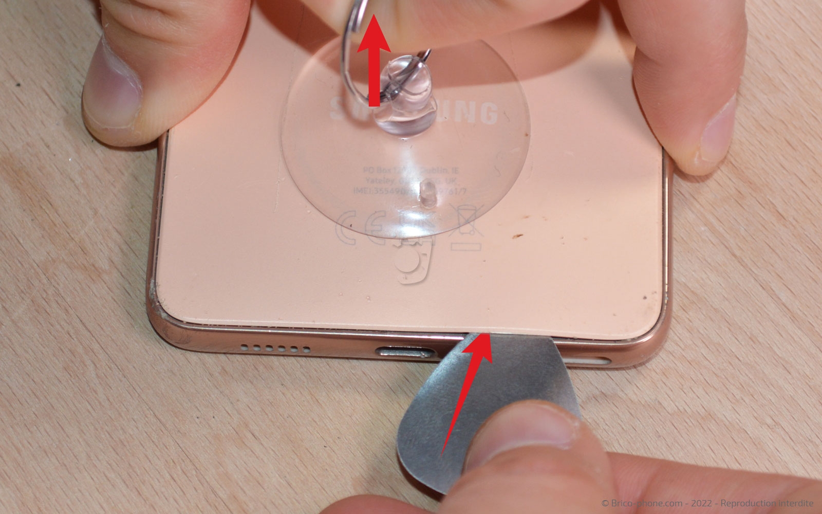 Comment changer la vitre arrière sur Galaxy A53 5G photo 1